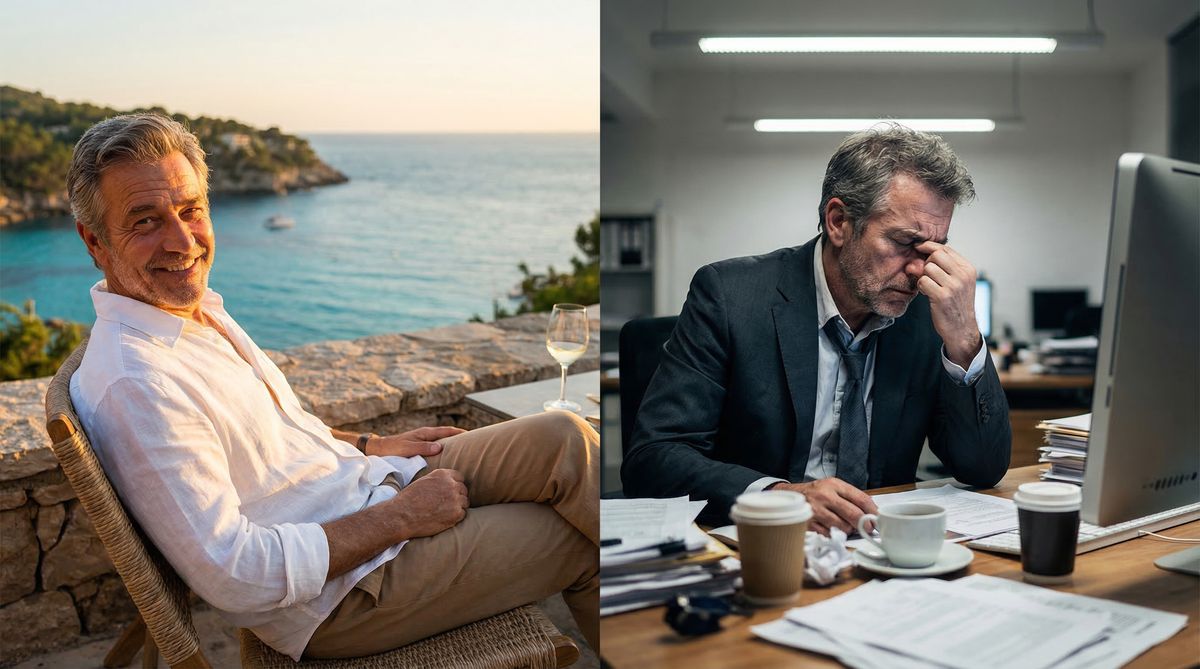 Identical Twins, Opposite Ends: Why One Retired at 55 and the Other Never Will.